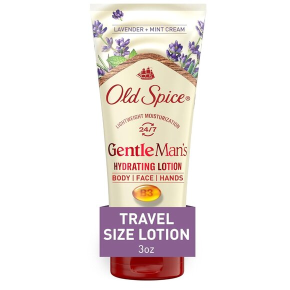 2X Old Spice Gentle Man's Hydrating Lotion for Body/Face/Hands Lavender + mint - Picture 5 of 5